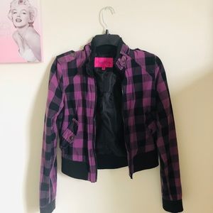 Checkered Light Utility Jacket
